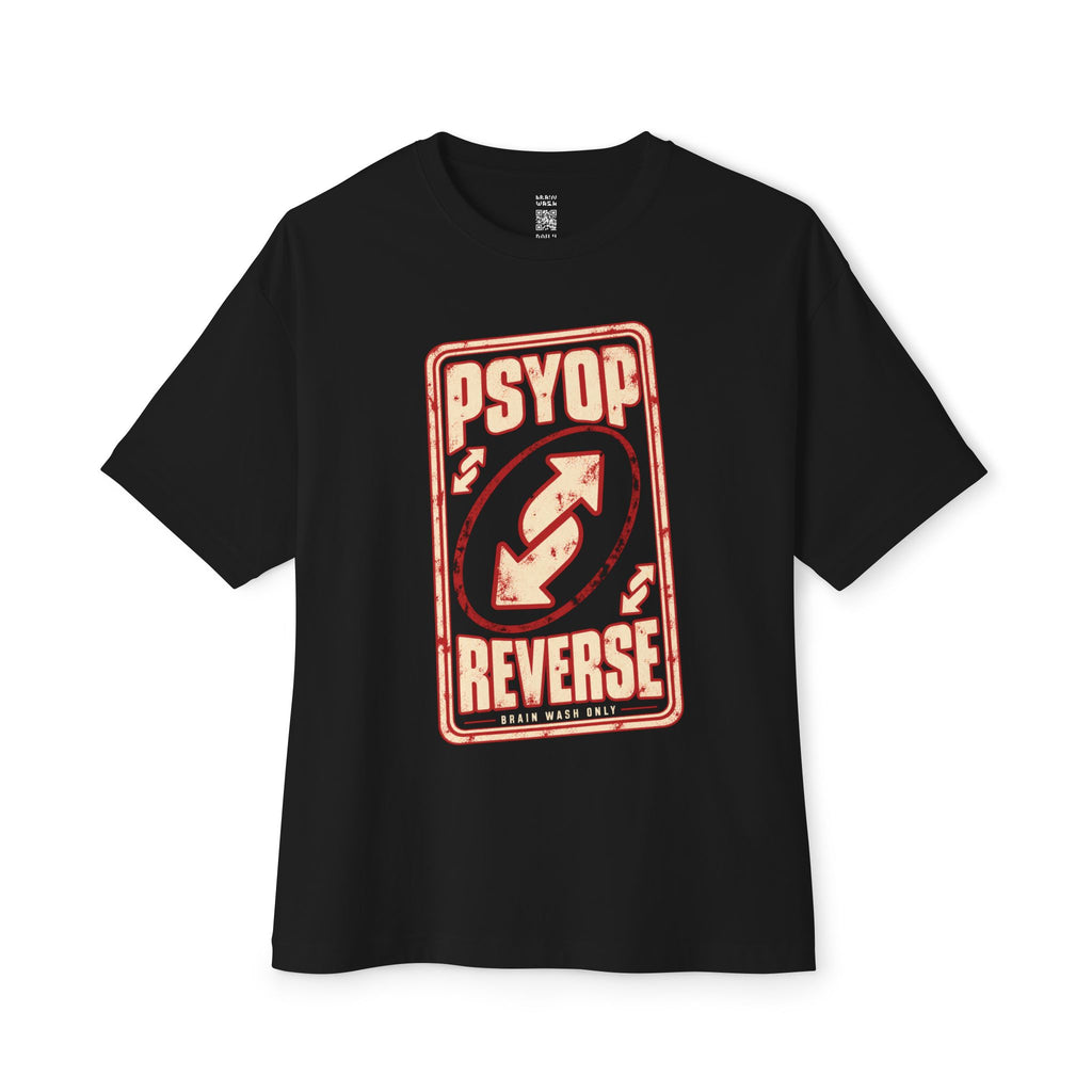 Psyop Reverse Oversized Tee