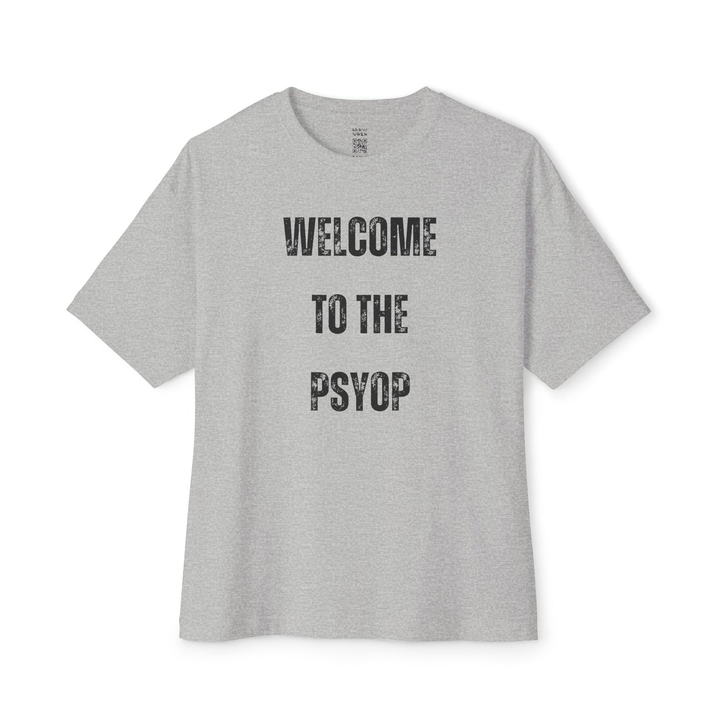 Welcome To The Psyop Oversized Tee