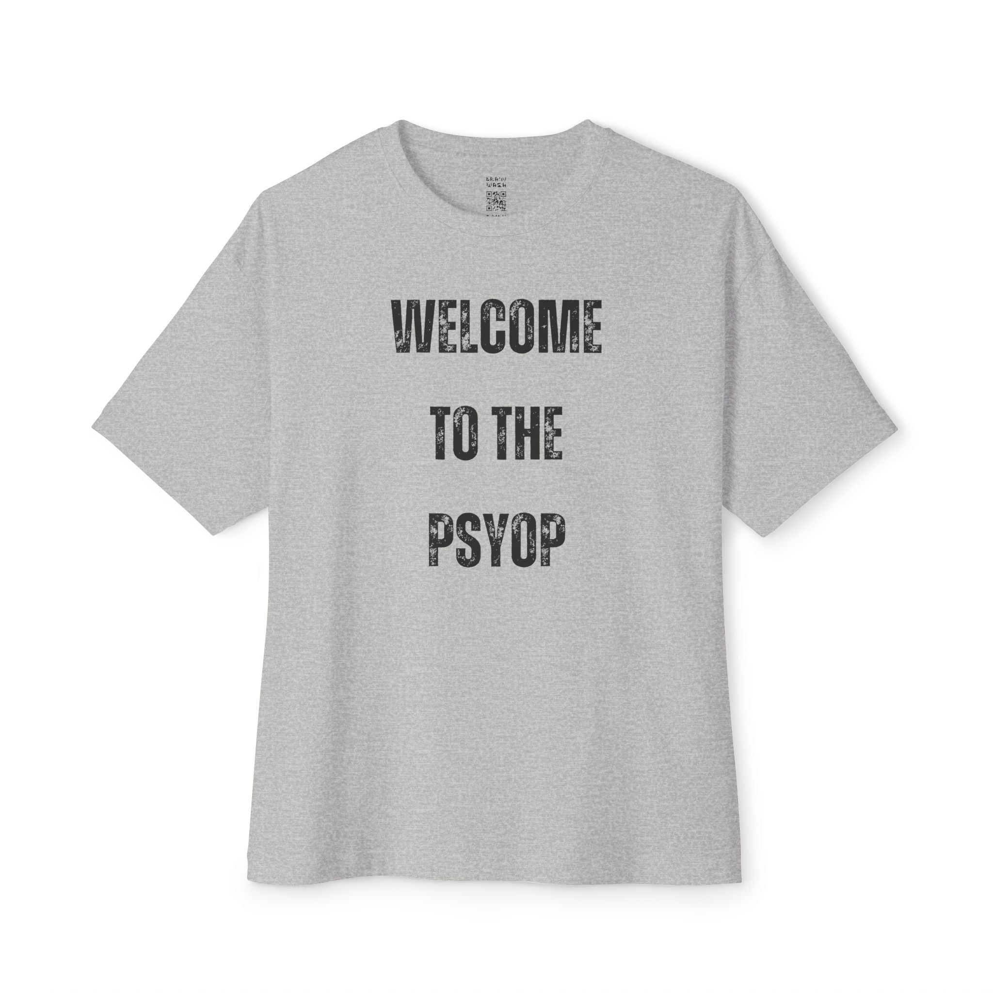 Welcome To The Psyop Oversized Tee
