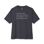 Your Heart Beats Oversized Tee