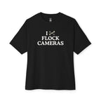 I X Flock Cameras Jolly Roger Oversized Tee