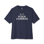 I X Flock Cameras Jolly Roger Oversized Tee