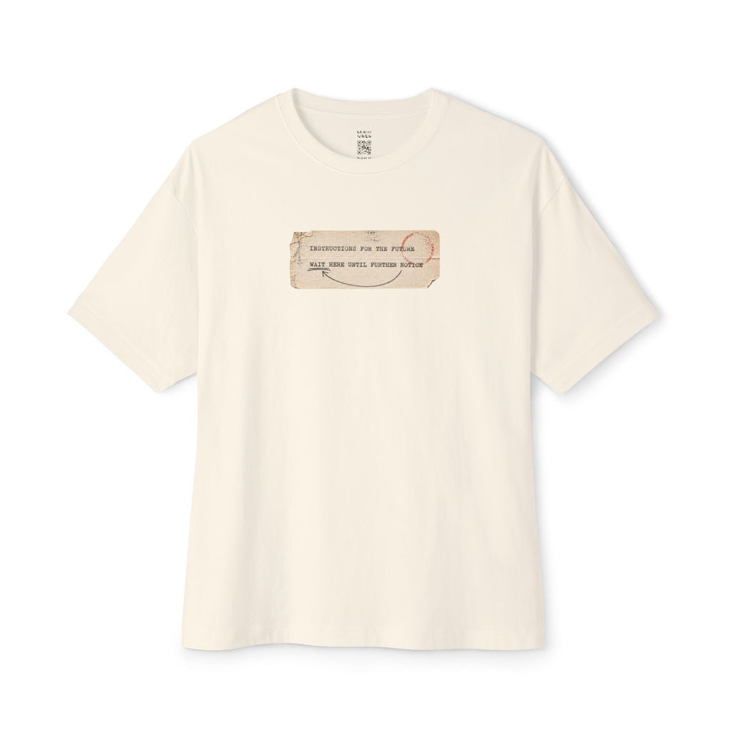Instructions For The Future Oversized Tee