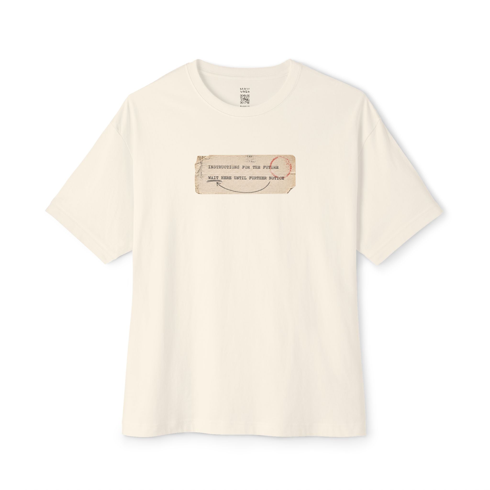 Instructions For The Future Oversized Tee