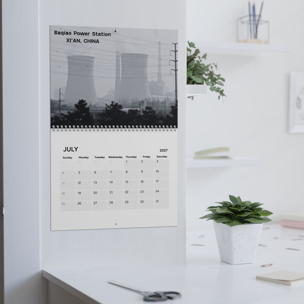 Coal Plants Of The World 2027 Wall Calendar