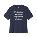 Zoo For The Enjoyment Of Aliens Oversized Tee