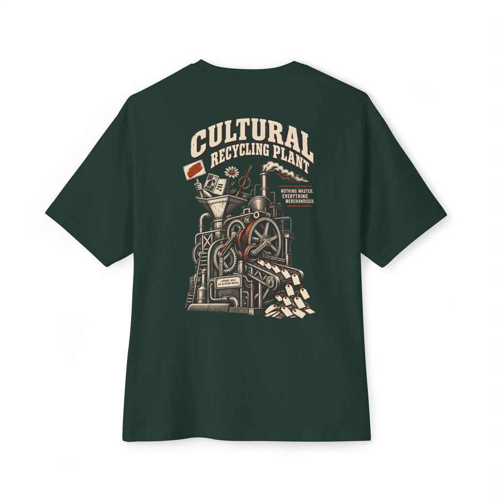 Cultural Recycling Plant Oversized Tee