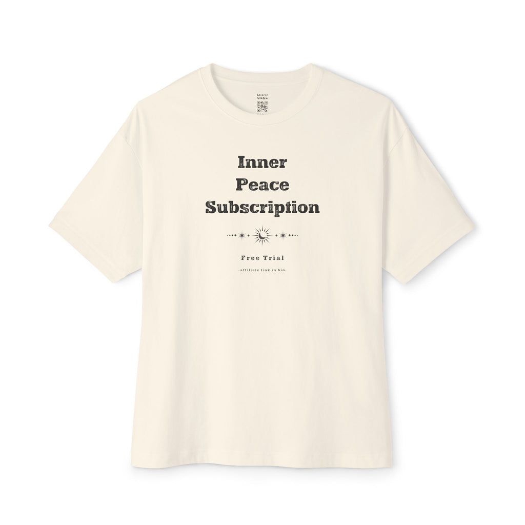 Inner Peace Subscription Oversized Tee