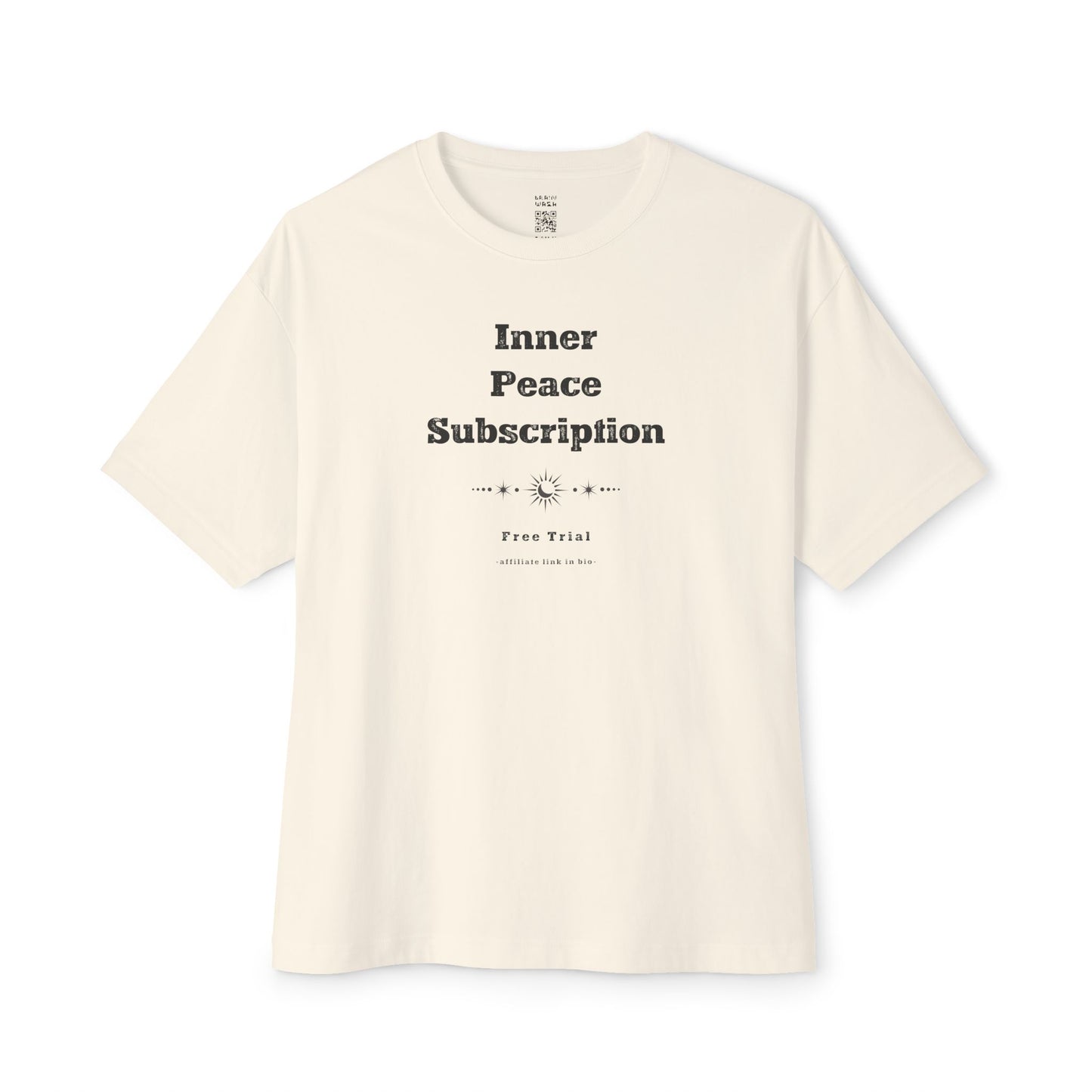 Inner Peace Subscription Oversized Tee