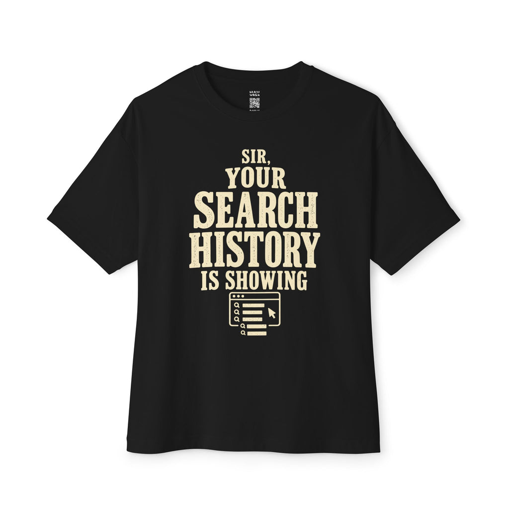 Search History Oversized Tee