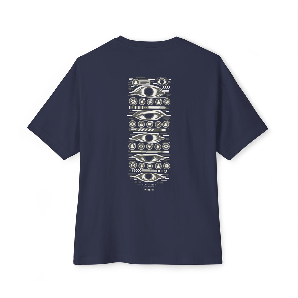 Static Feed Oversized Tee