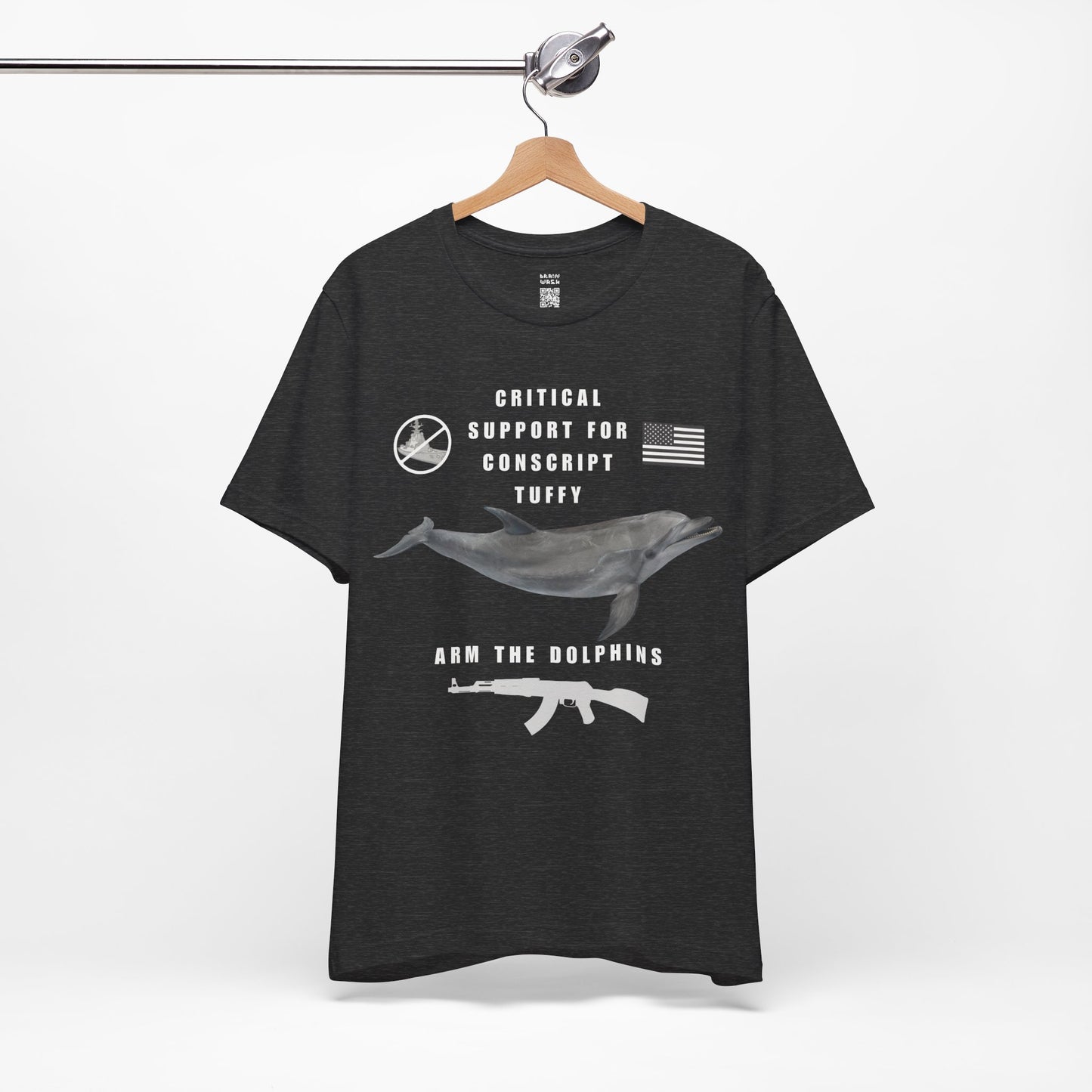 Conscript Tuffy Arm The Dolphins T-Shirt