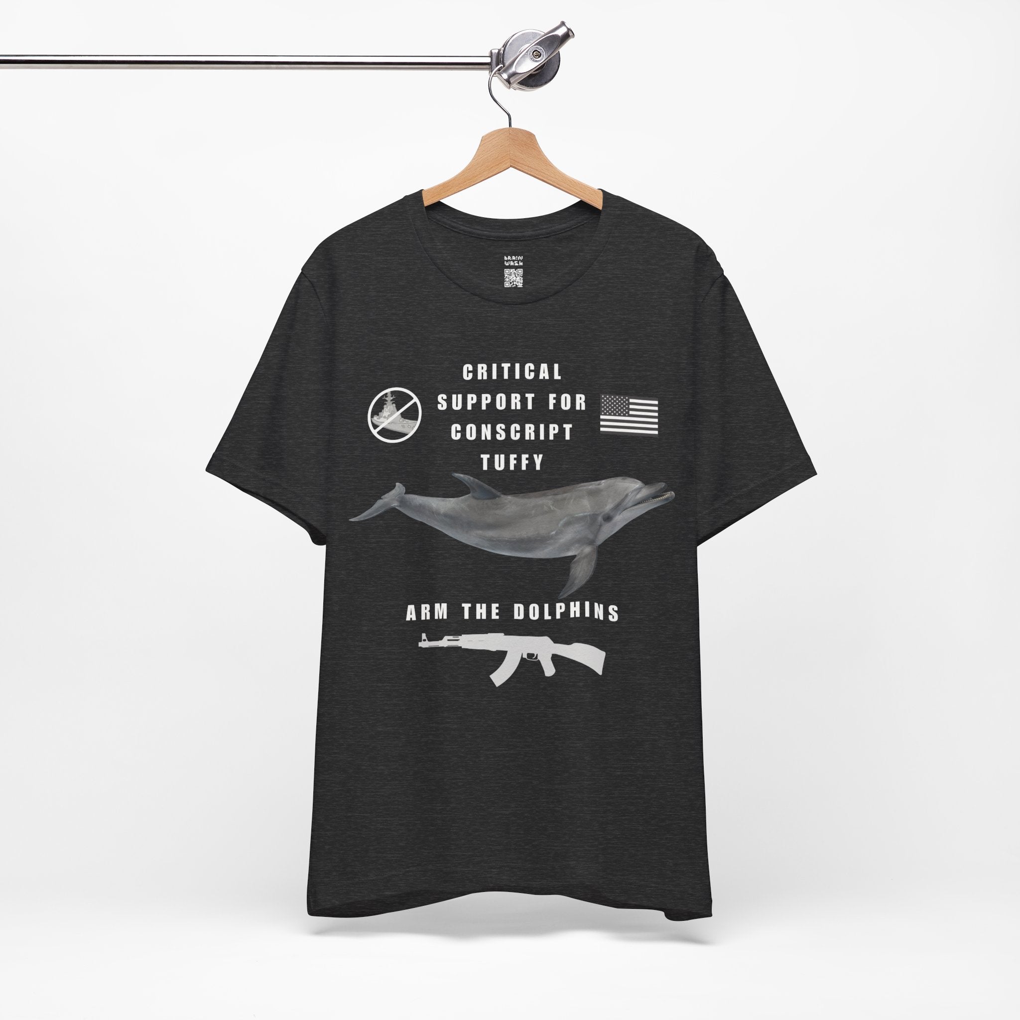 Conscript Tuffy Arm The Dolphins T-Shirt