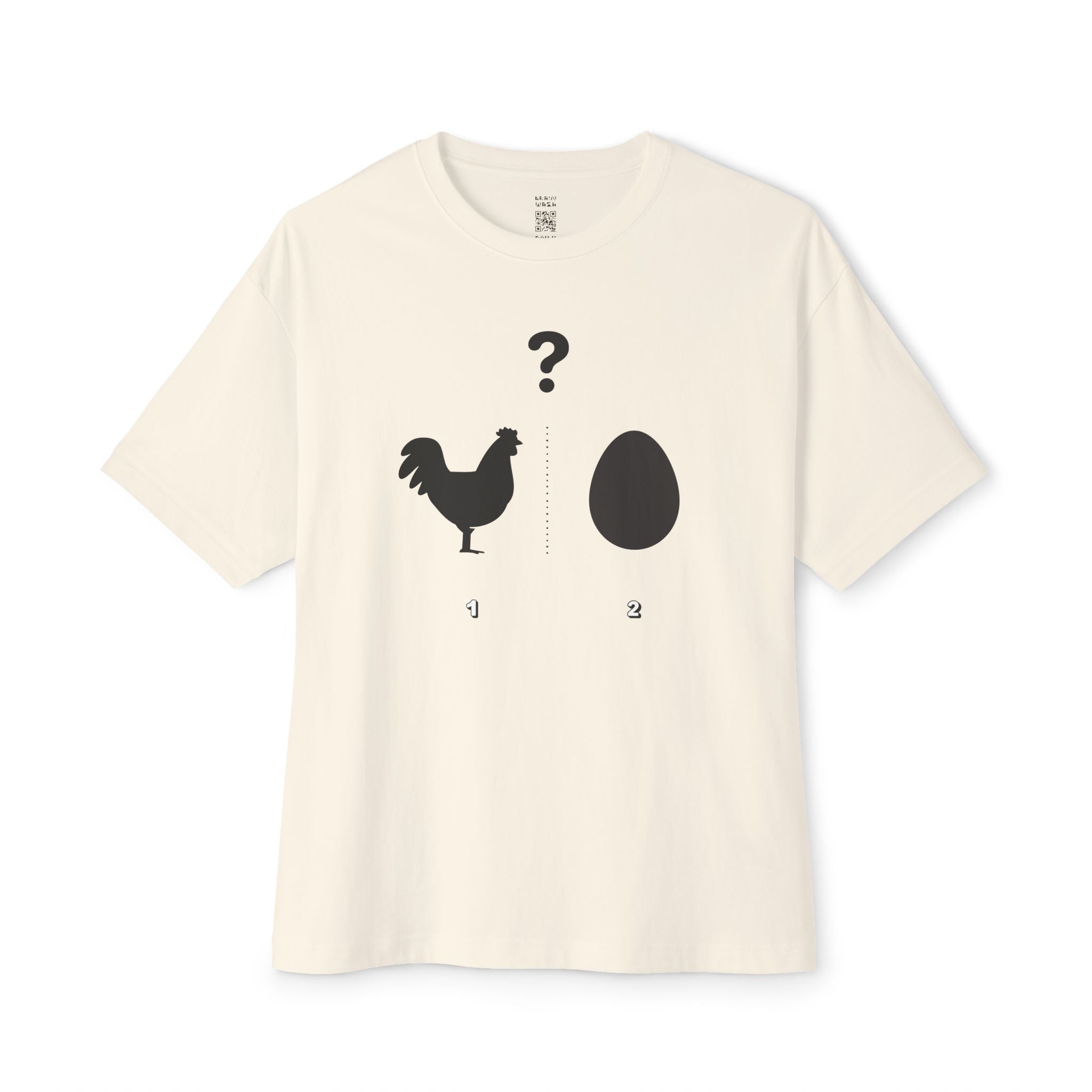 Chicken Or The Egg Oversized Tee