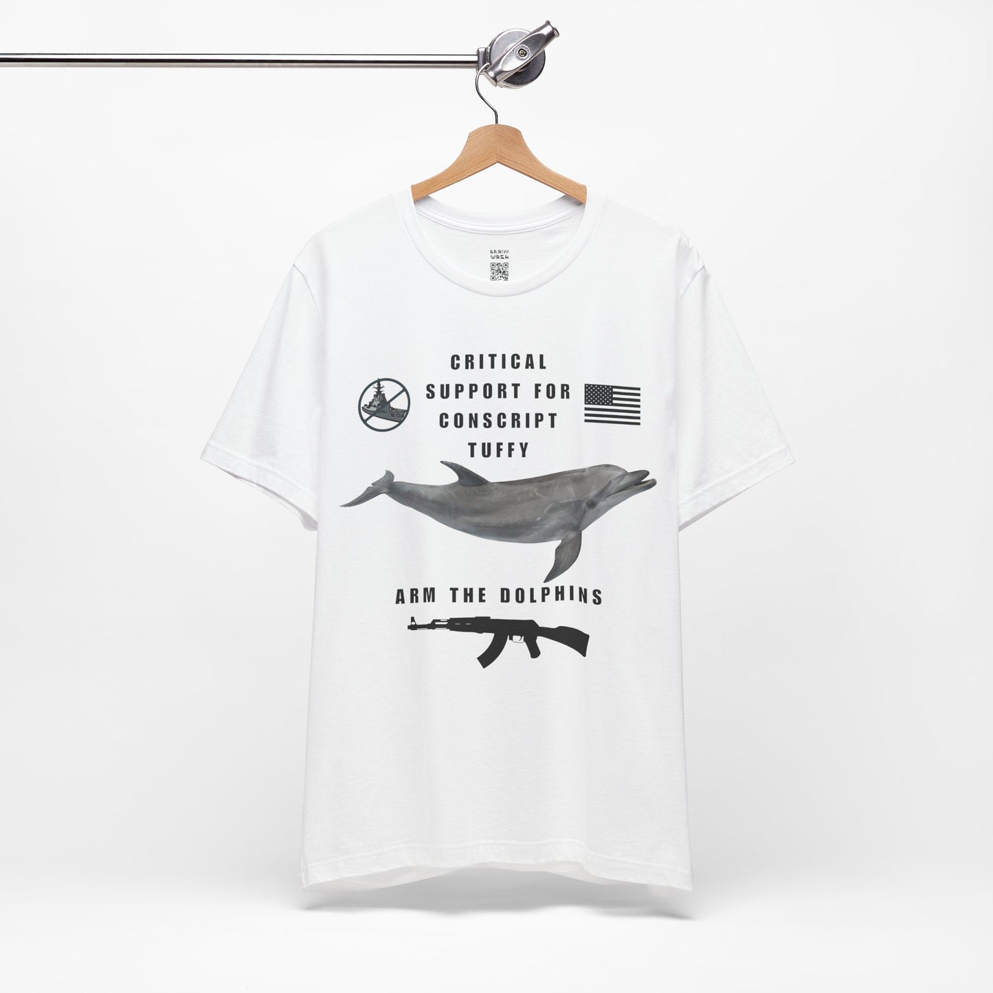 Conscript Tuffy Arm The Dolphins T-Shirt