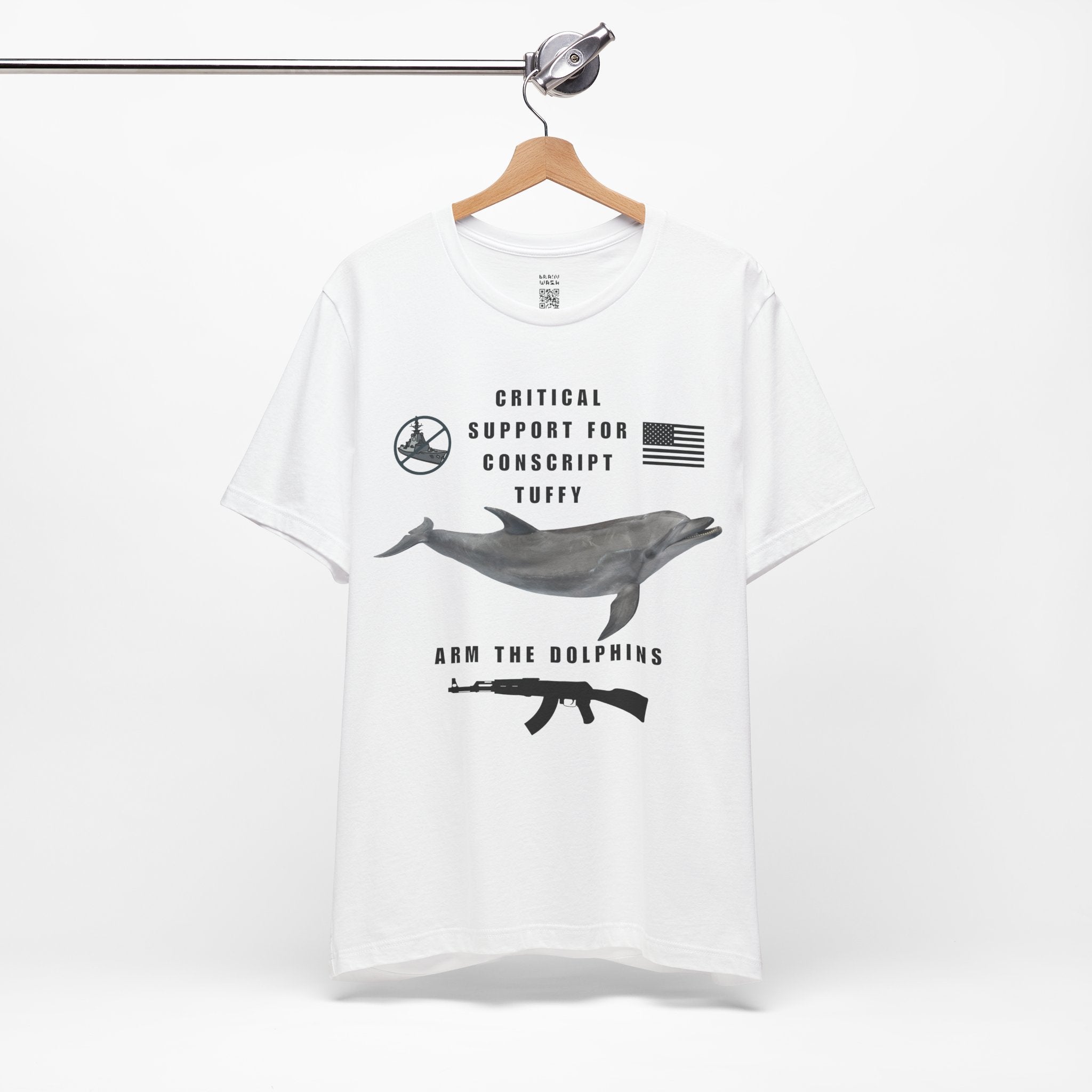Conscript Tuffy Arm The Dolphins T-Shirt