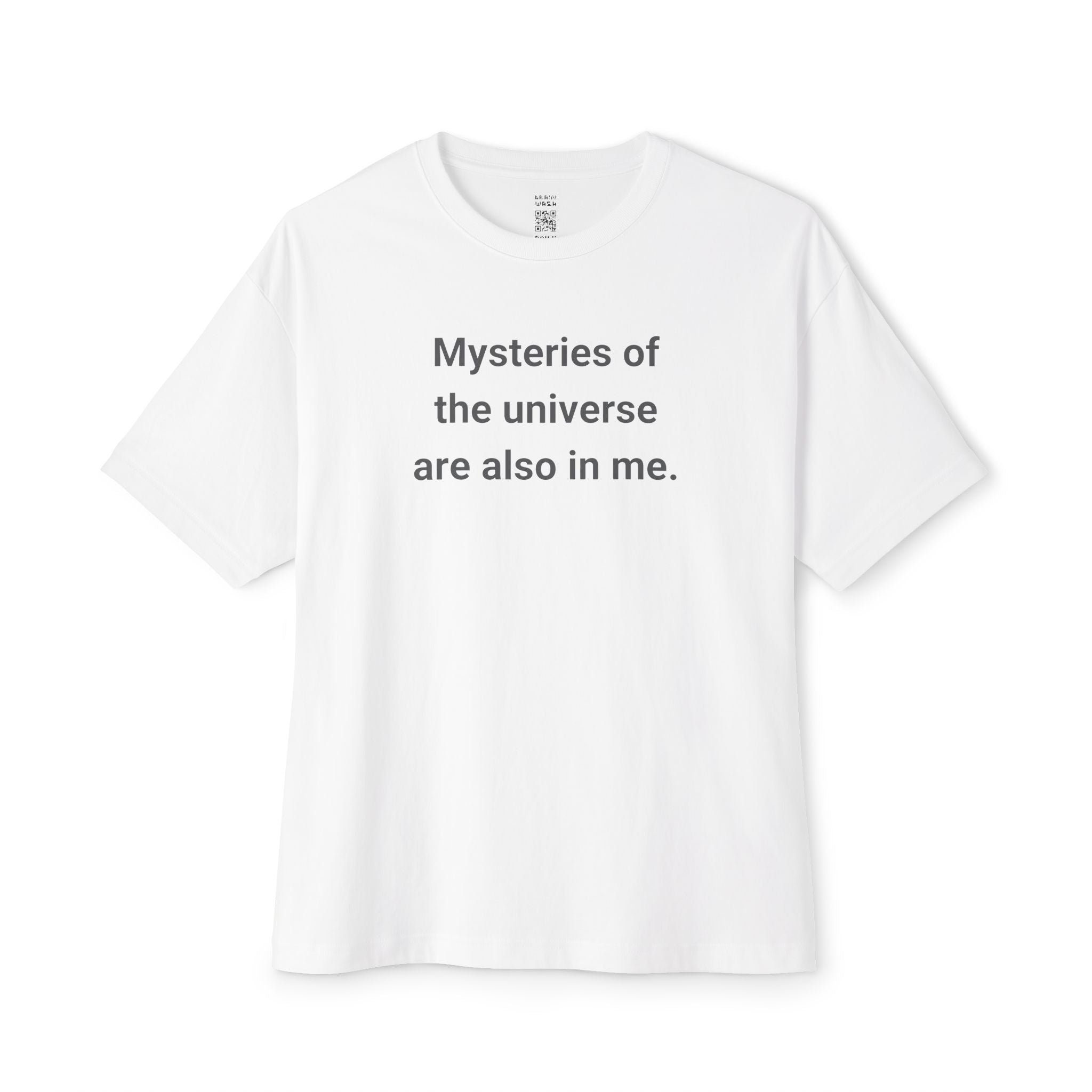 Mysteries Of The Universe In Me Oversized Tee