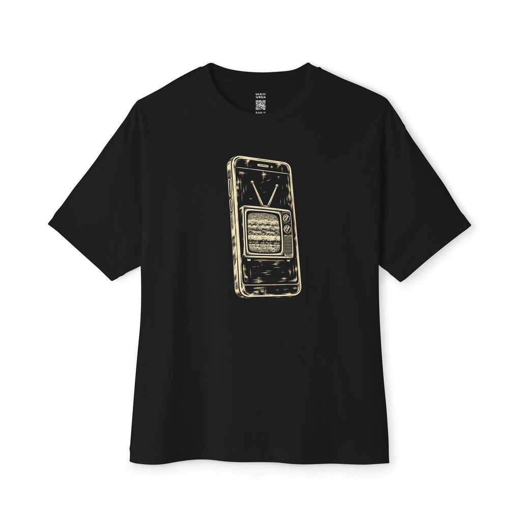 Nested Retro Static Oversized Tee