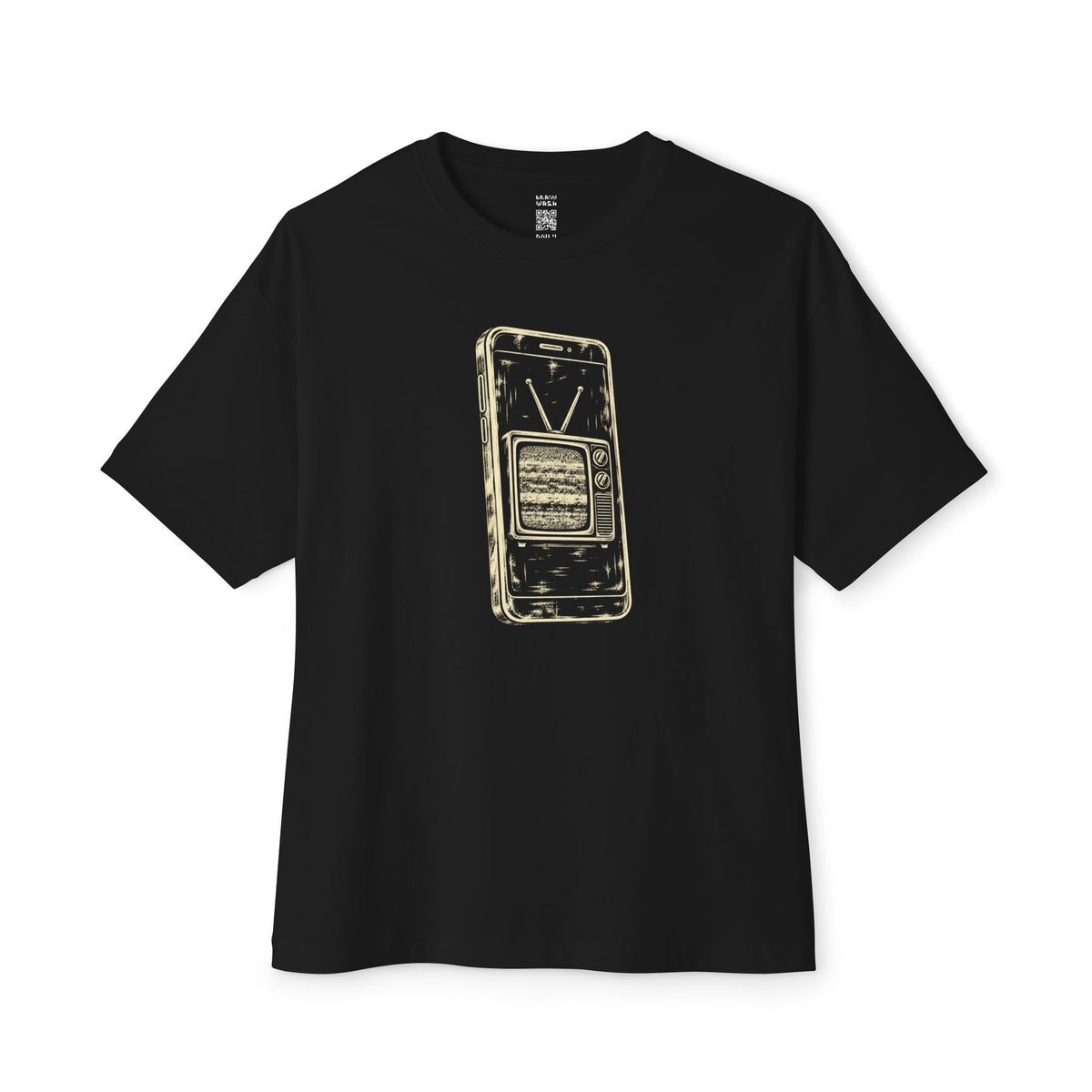 Nested Retro Static Oversized Tee