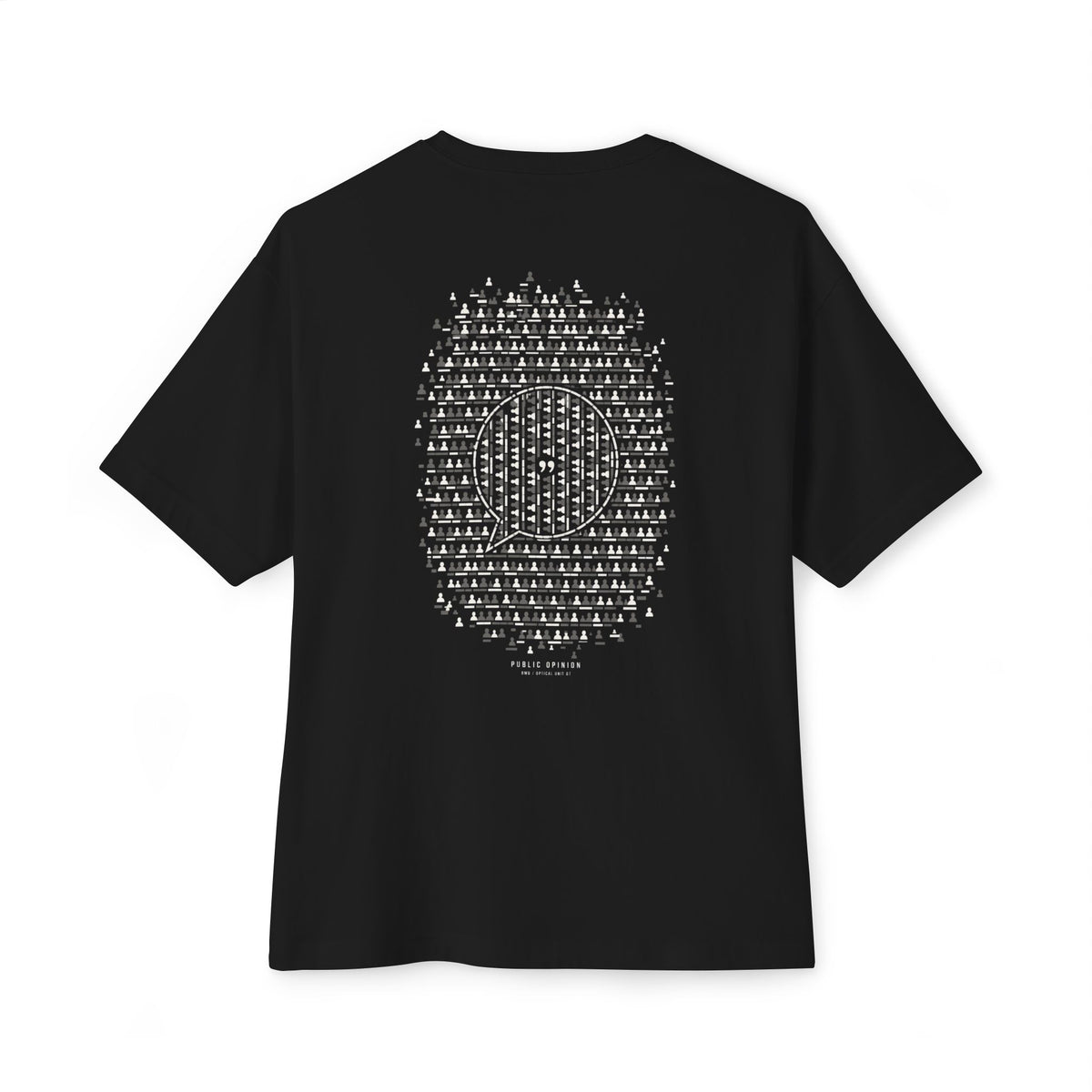 Public Opinion Oversized Tee