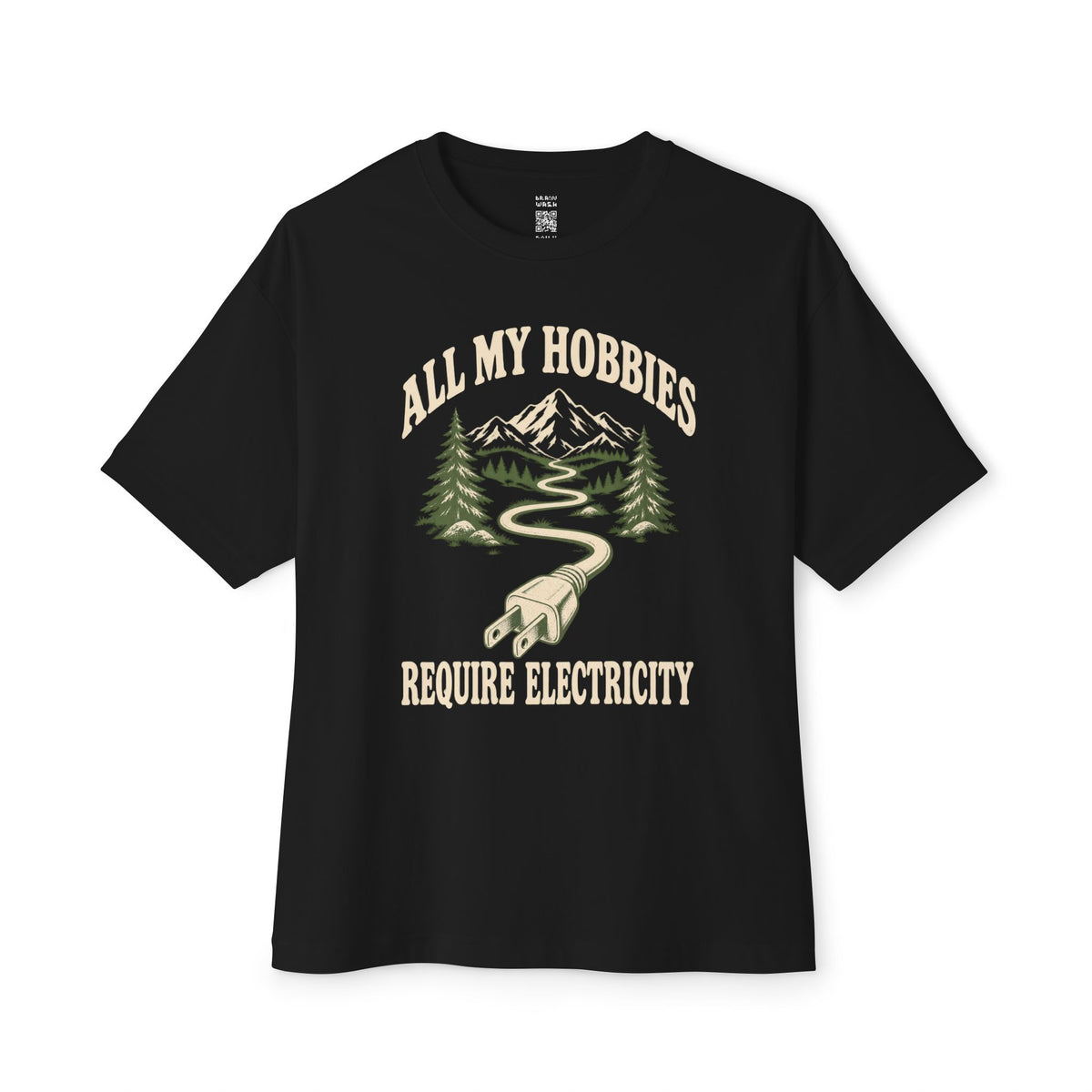 All My Hobbies Oversized Tee