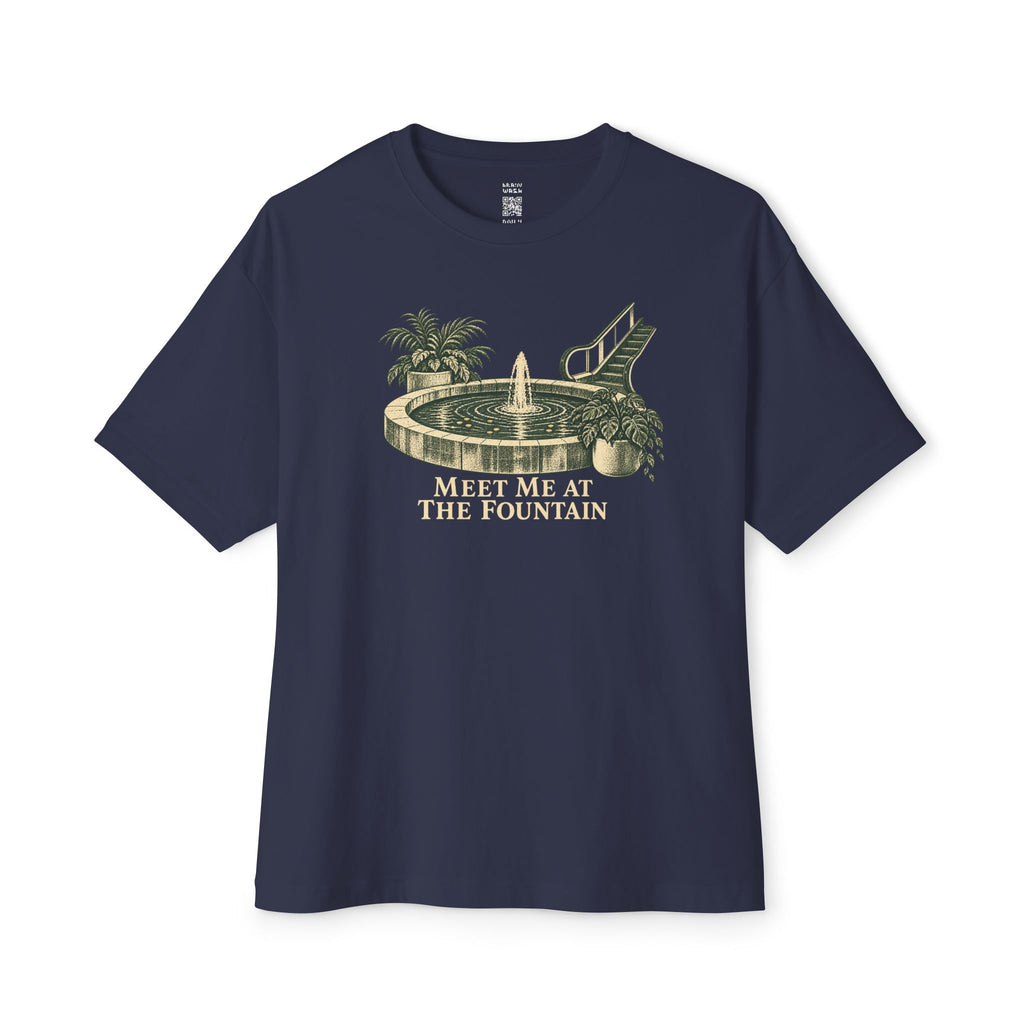 At The Fountain Oversized Tee