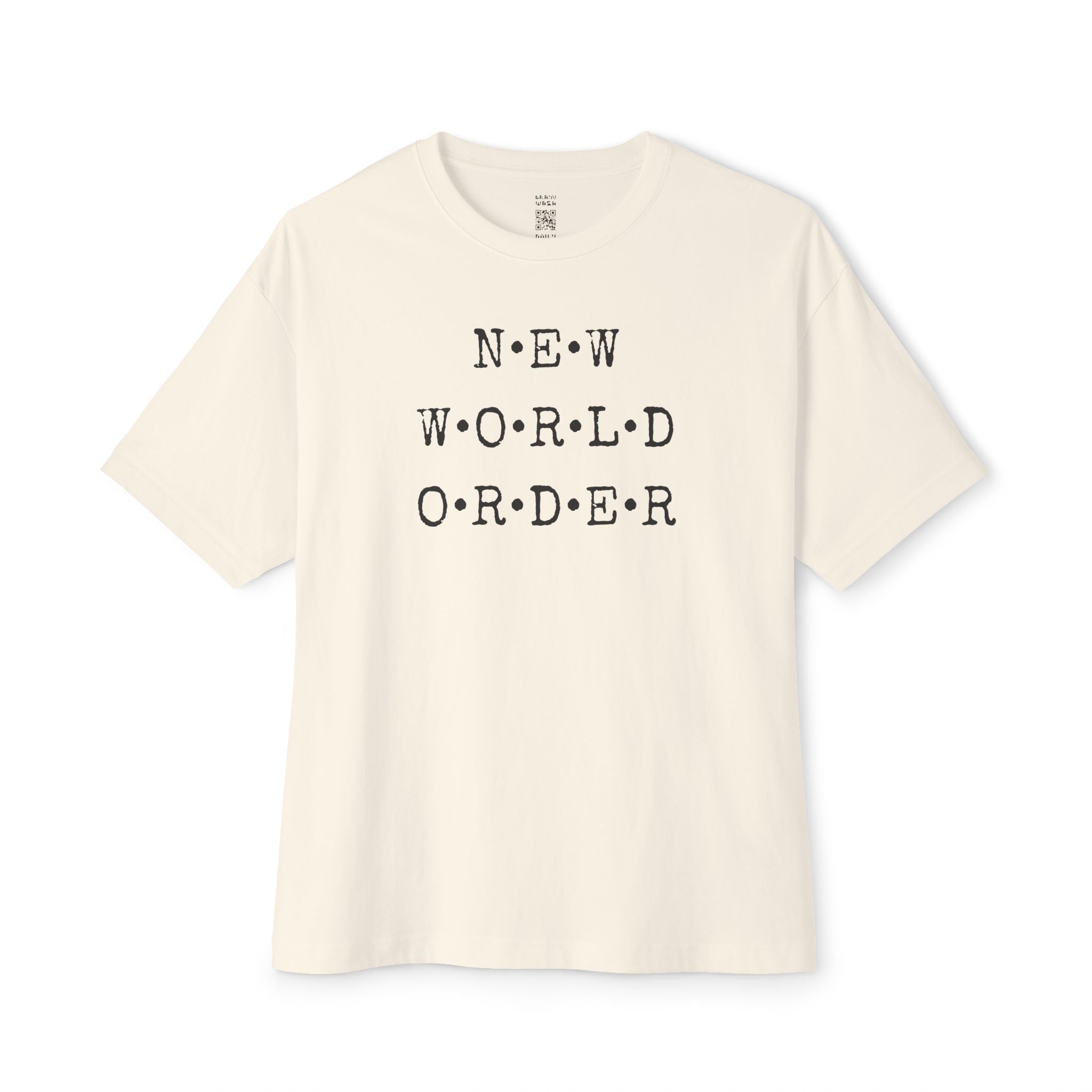 New World Order Oversized Tee