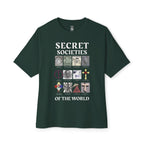 Secret Societies Of The World Oversized Tee