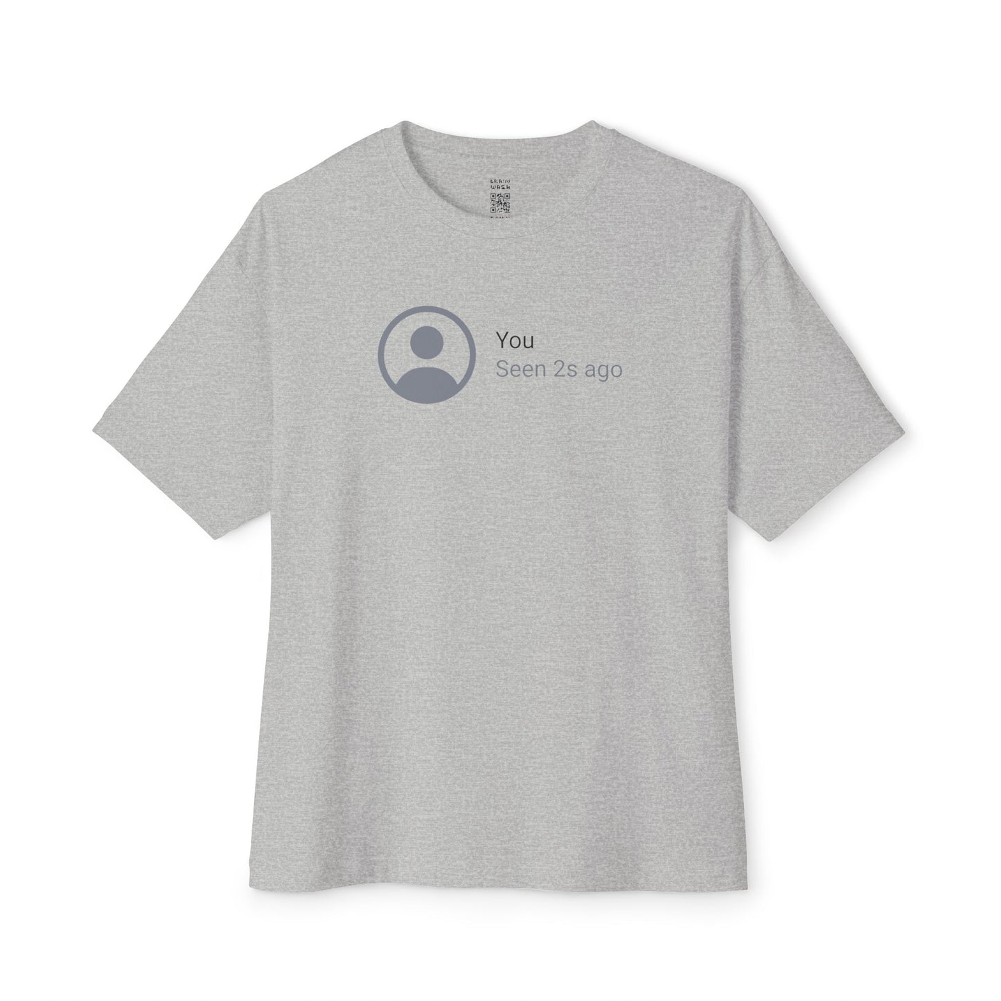 You Seen 2s Ago Oversized Tee