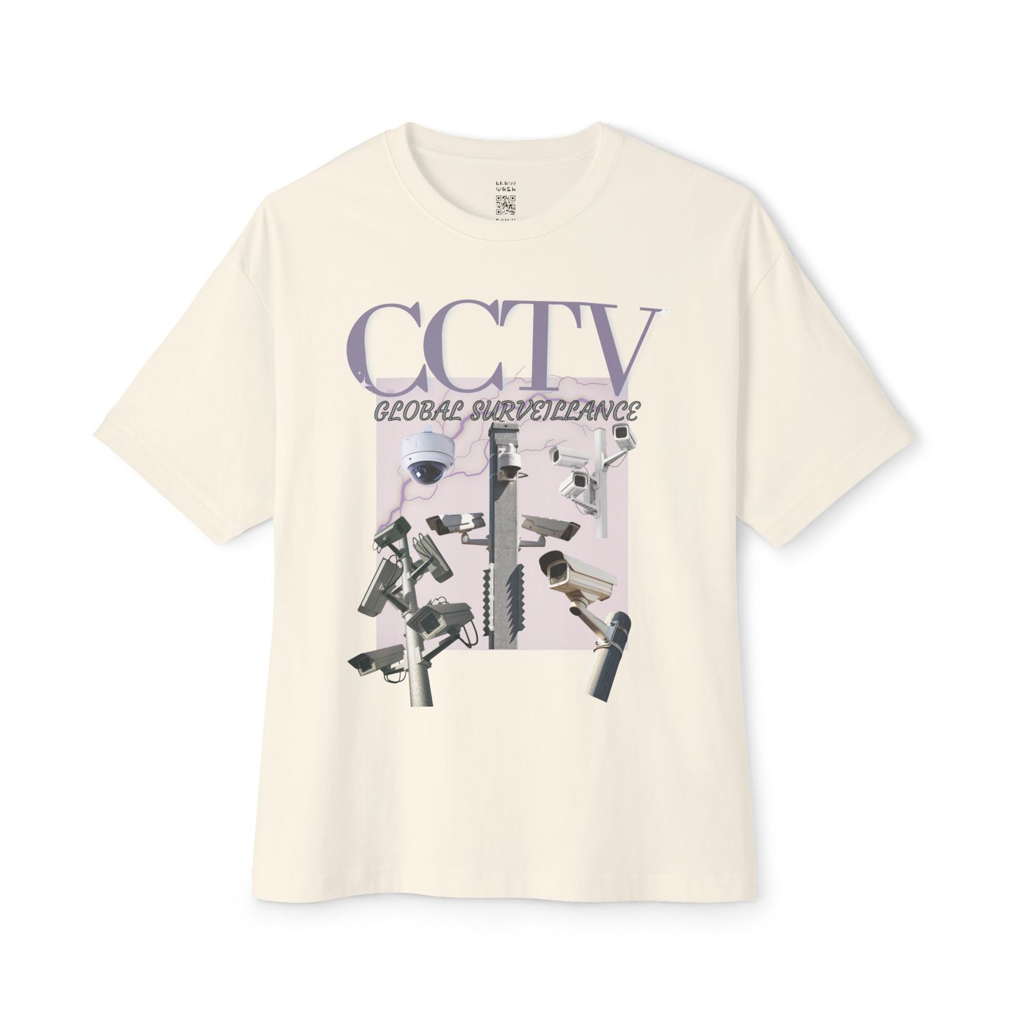 CCTV Global Surveillance Oversized Tee