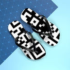 QR Print Flip Flops
