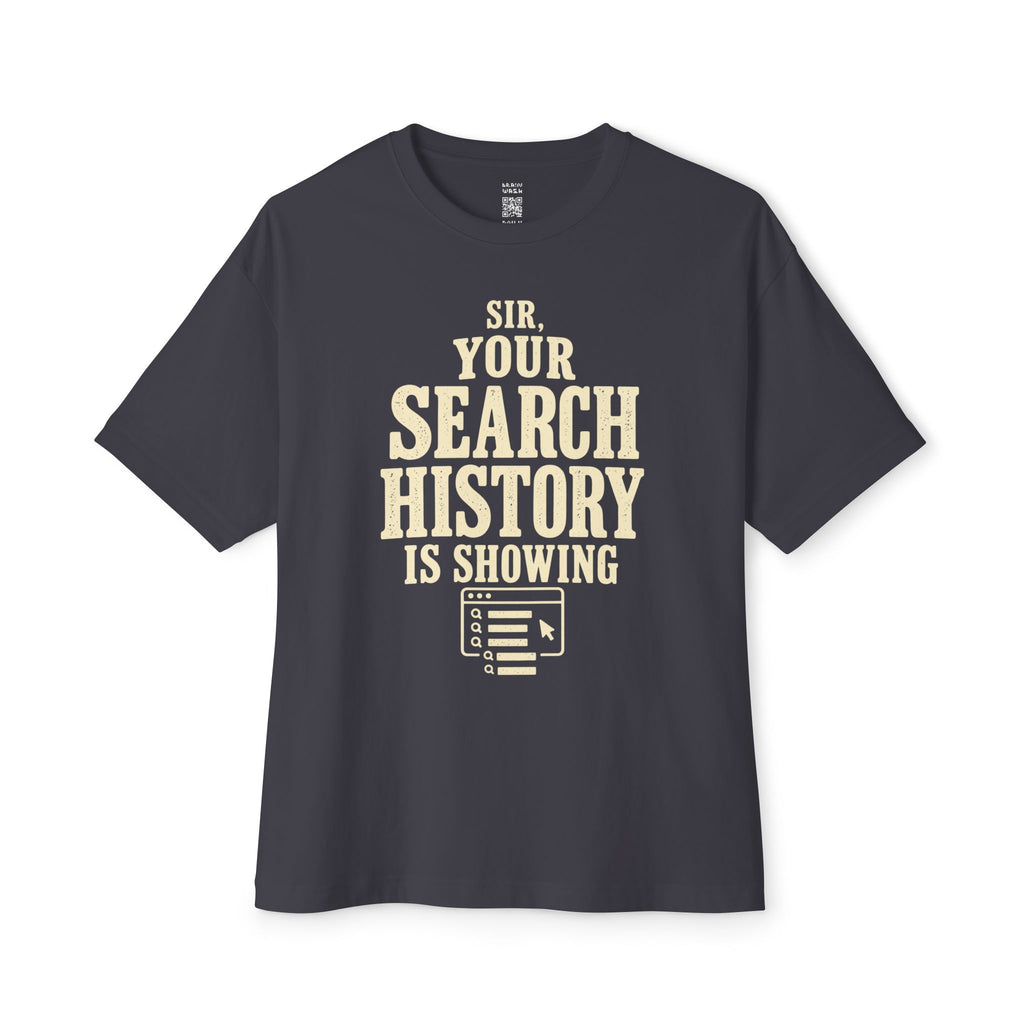 Search History Oversized Tee