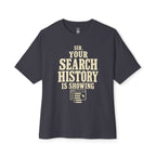 Search History Oversized Tee
