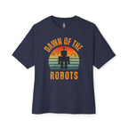 Dawn Of The Robots Retro Oversized Tee