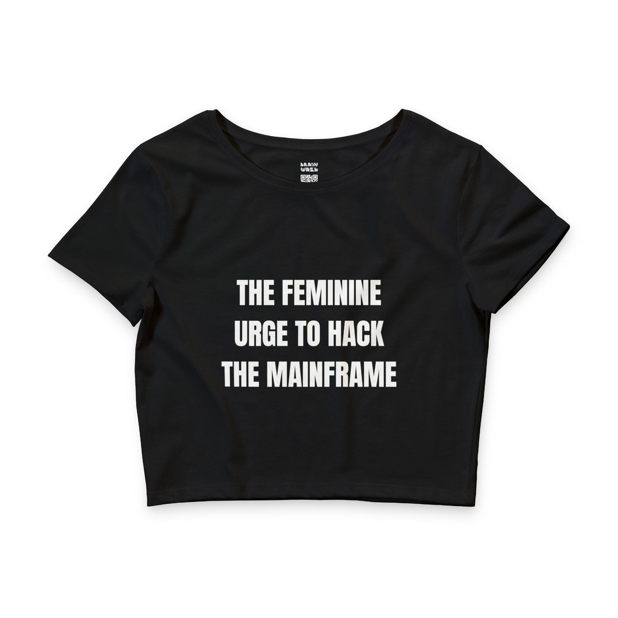 Feminine Urge Crop Top Baby Tee