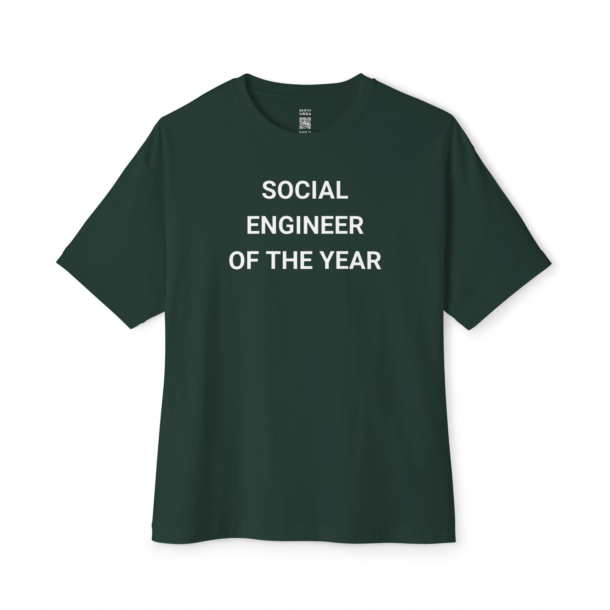 Social Engineer Of The Year Oversized Tee
