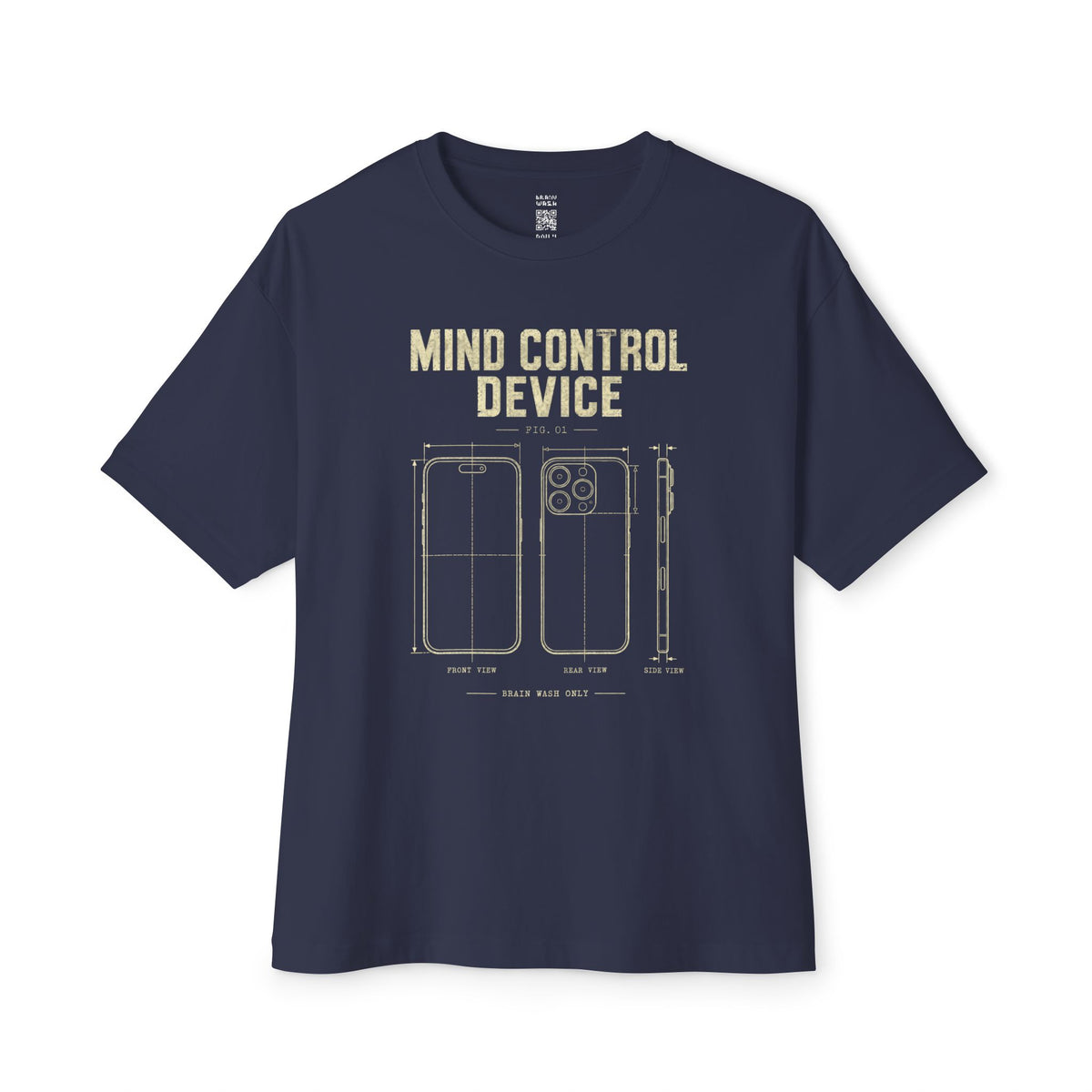 Mind Control Device Oversized Tee