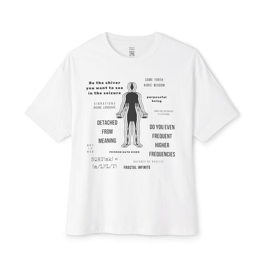 Contemplative Frequencies Oversized Tee