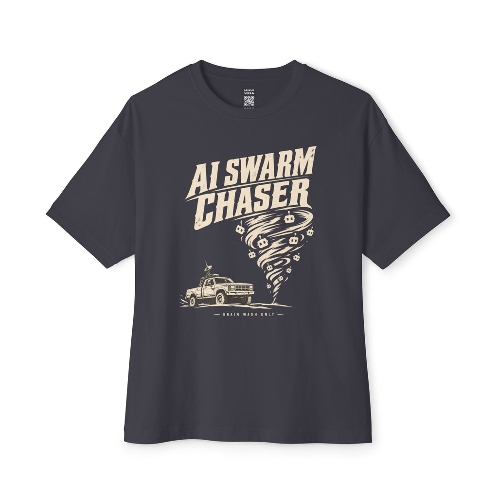 AI Swarm Chaser Oversized Tee