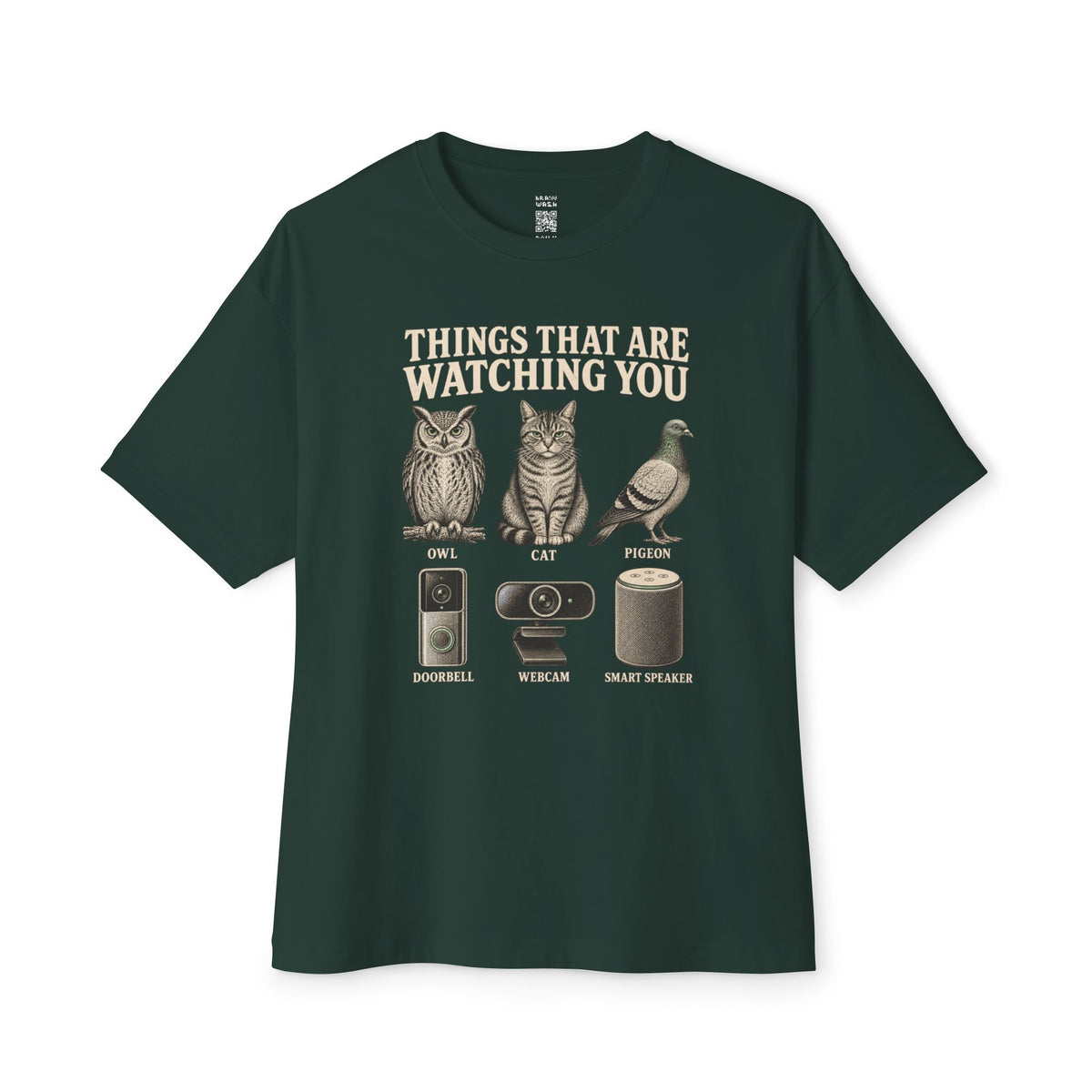Things Watching You Oversized Tee