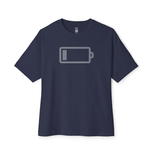 Low Battery Oversized Tee