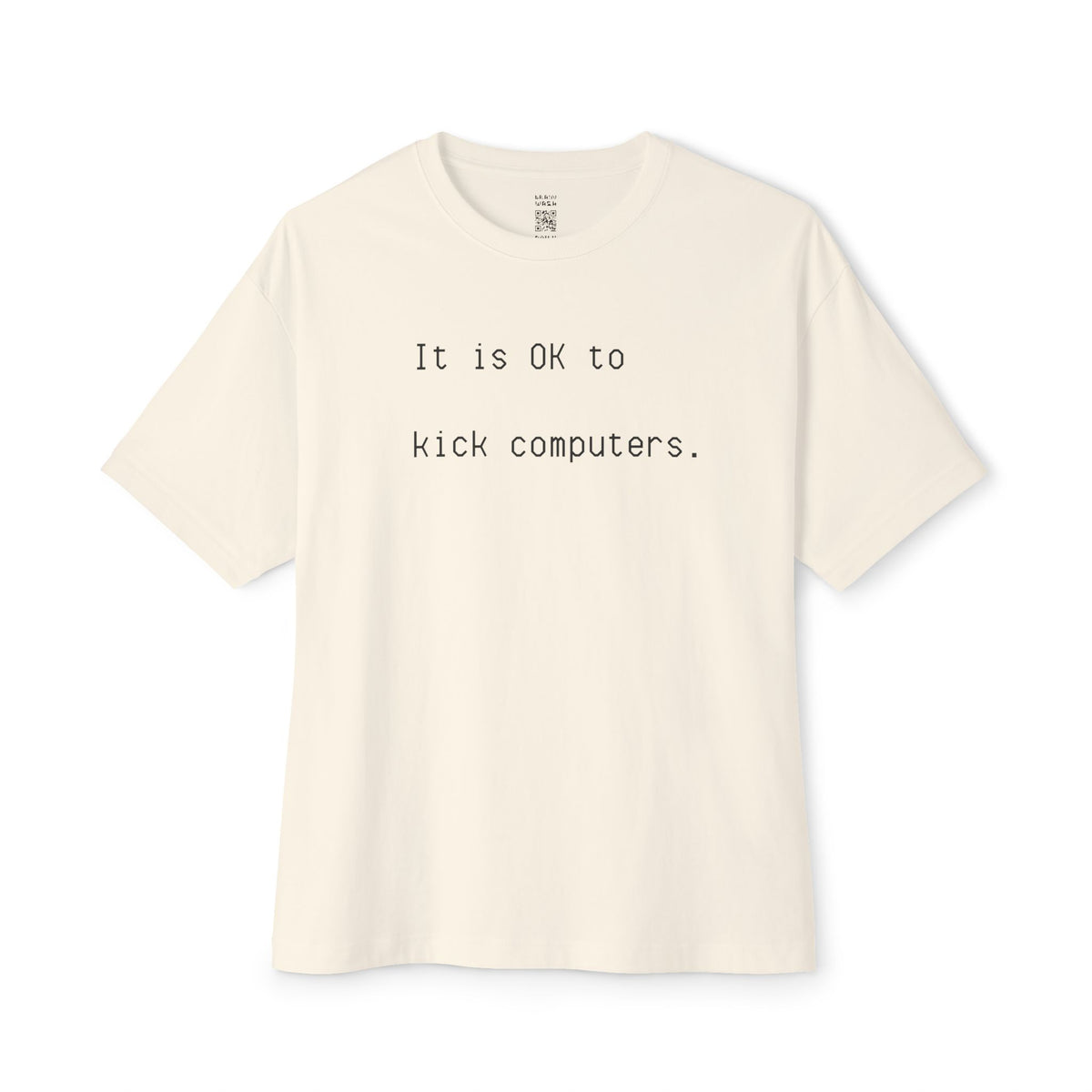 Kick Computers Oversized Tee
