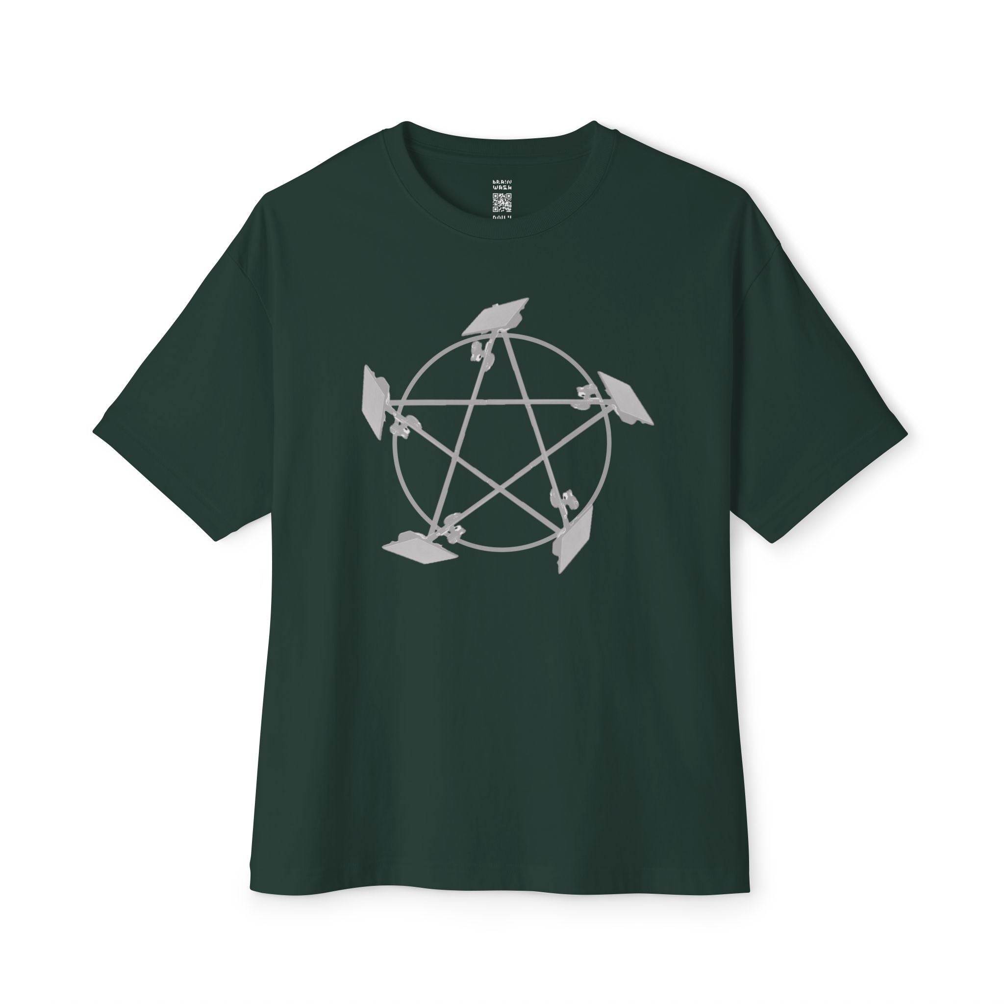 Flock Pentagram Oversized Tee