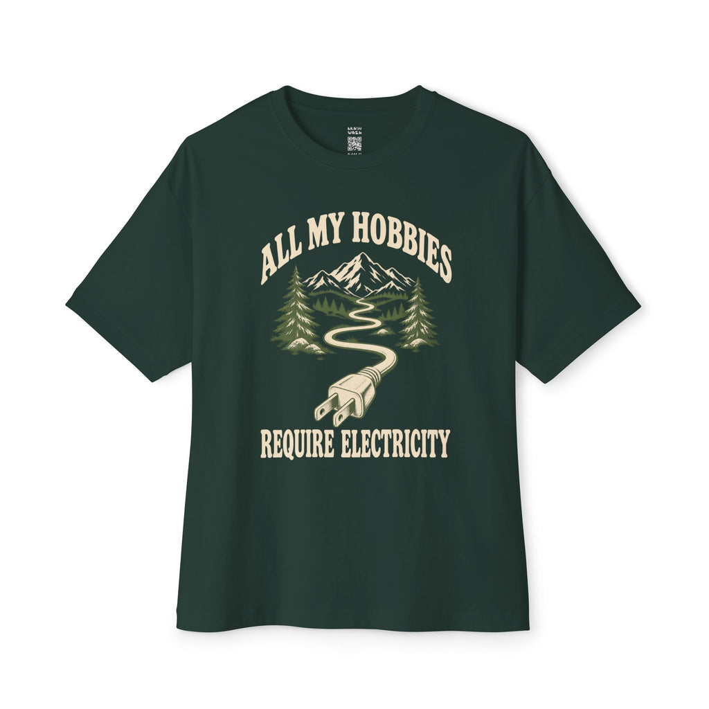 All My Hobbies Oversized Tee