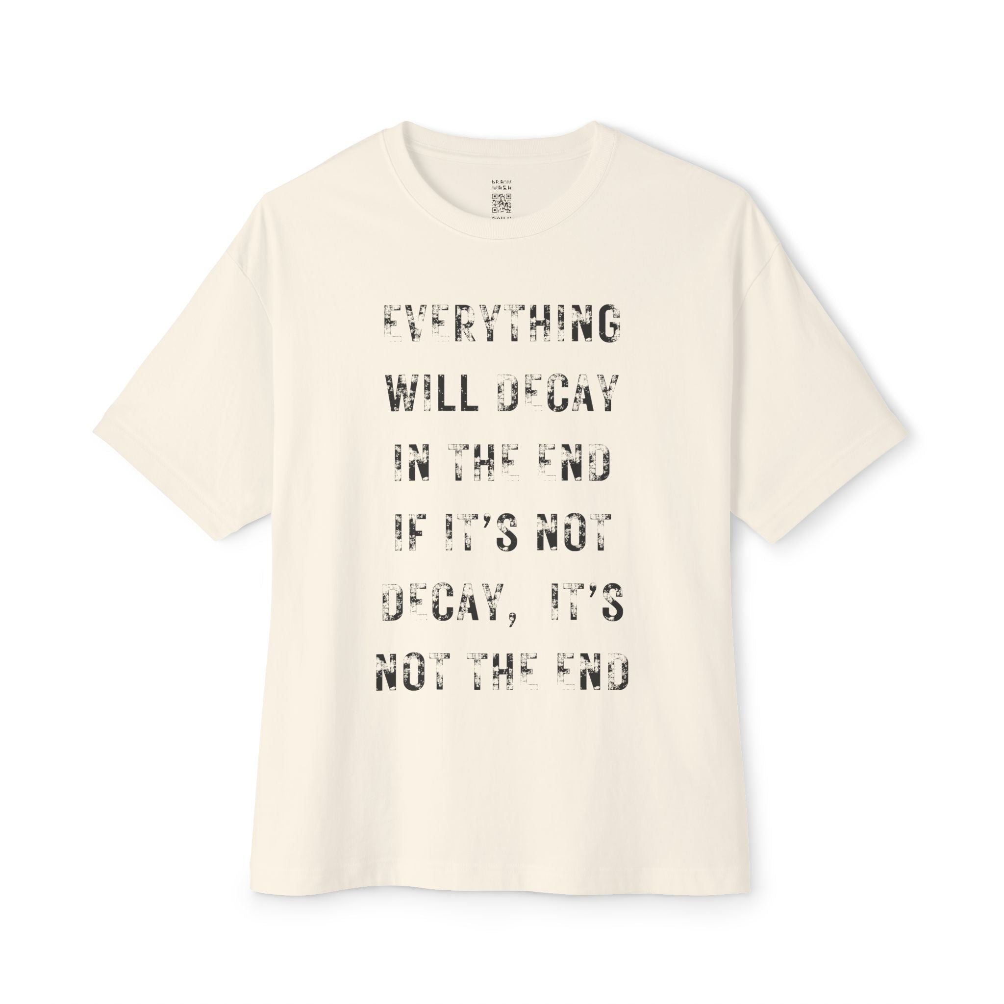 Everything Will Decay Oversized Tee