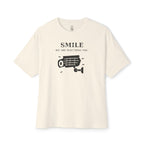 Smile We Are Watching You Oversized Tee