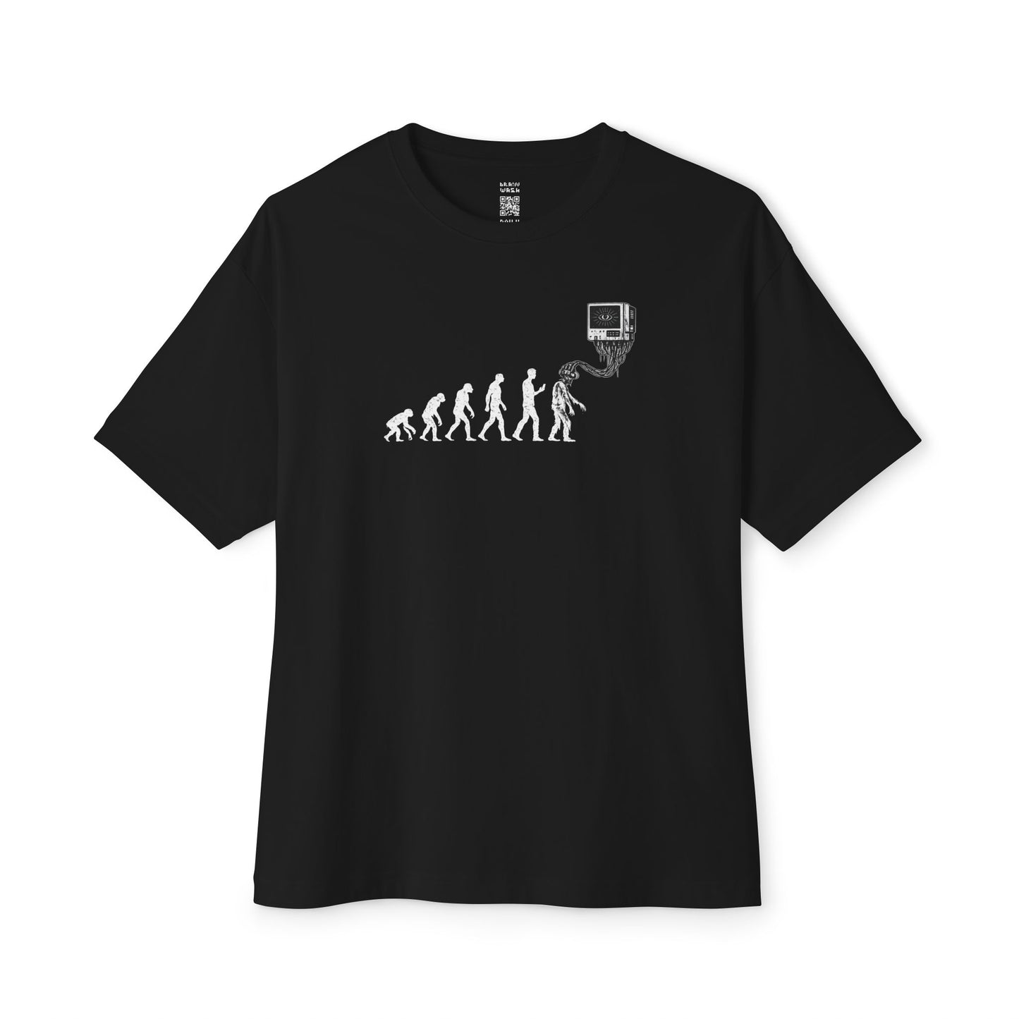Evolution Of Man Oversized Tee
