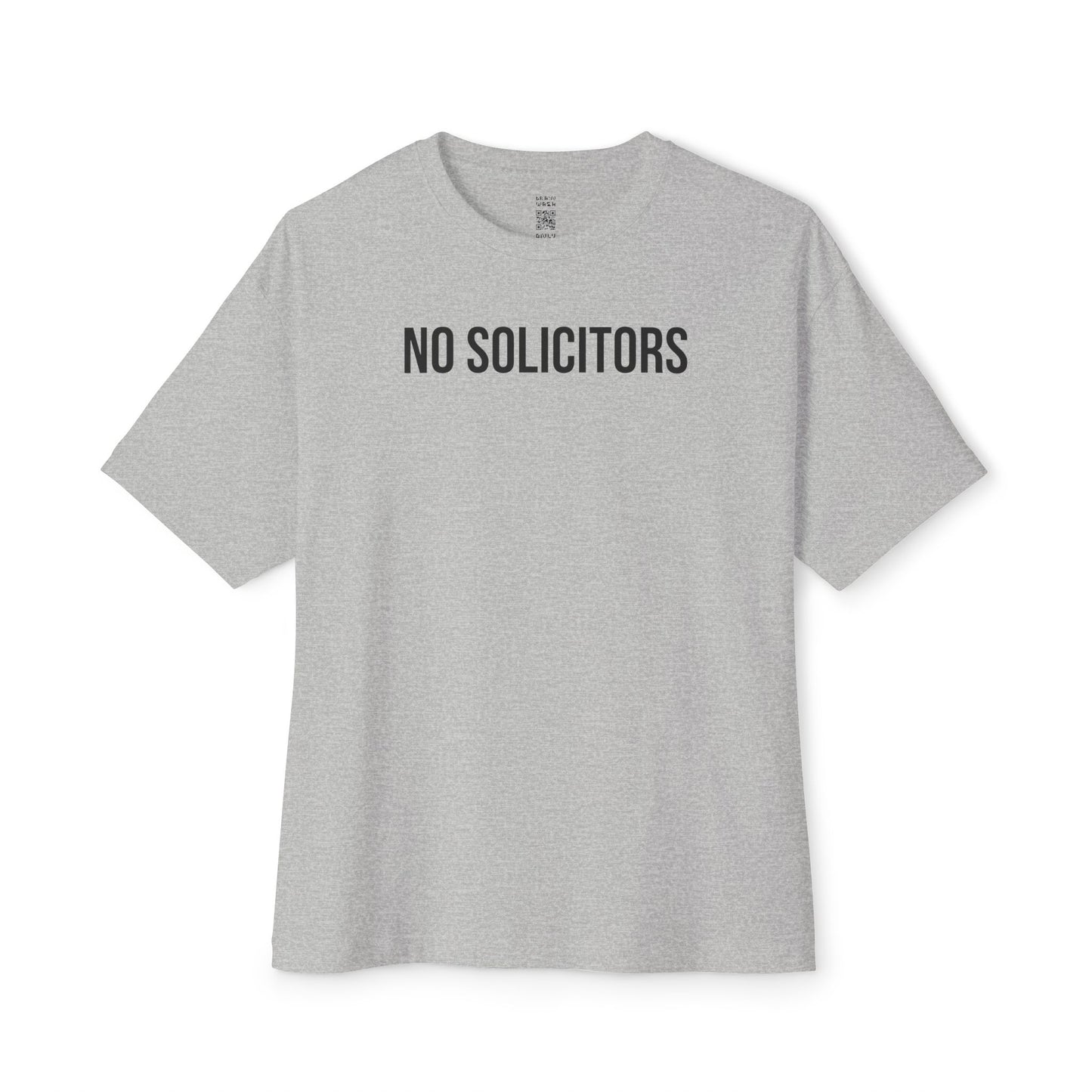 No Solicitors Oversized Tee