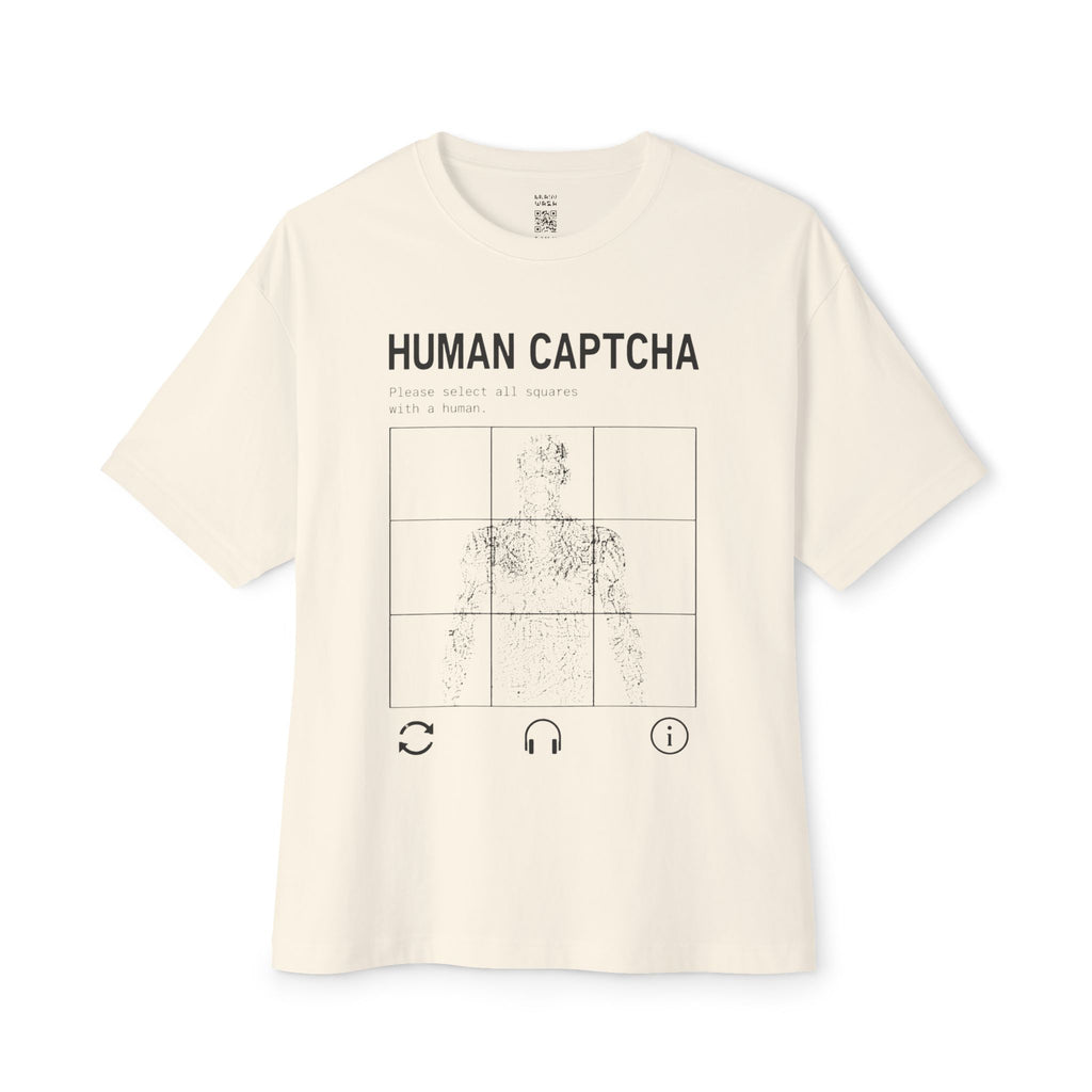 Human CAPTCHA Oversized Tee