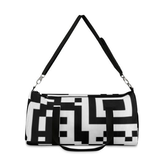 QR Print Duffel Bag